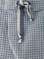 Трикотажные брюки на резинке с узором Nanan  –  Деталь
