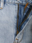 Укороченные джинсы из хлопка Frame  –  Деталь1