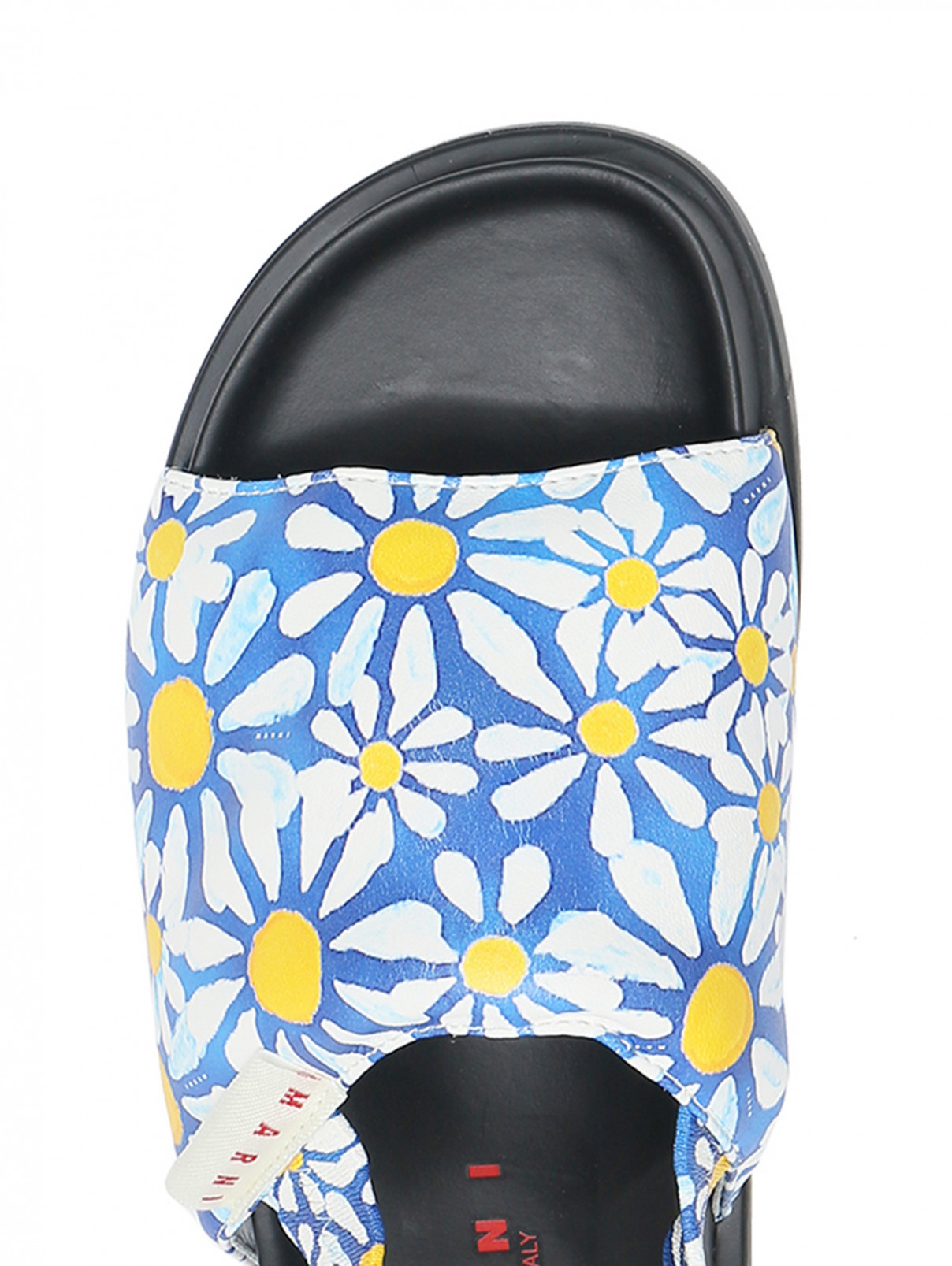 Сандалии с цветочным узором Marni  –  Деталь1  – Цвет:  Узор