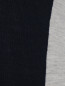 Платье-мини из шерсти тонкой вязки с контрастной вставкой Marina Rinaldi  –  Деталь