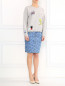Джинсовая юбка-мини Moschino Boutique  –  Модель Общий вид