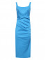 Платье-миди из хлопка со сборкой Sportmax  –  Общий вид