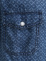 Джинсовая рубашка с короткими рукавами Persona by Marina Rinaldi  –  Деталь1