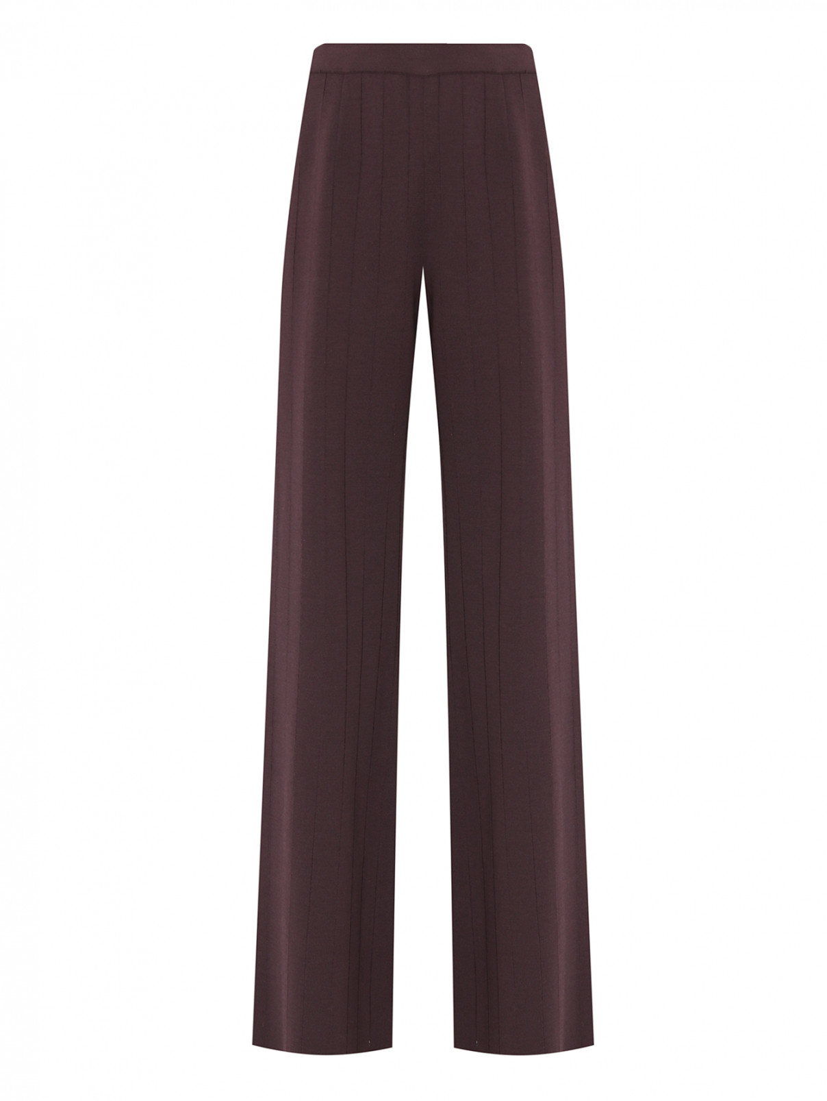 Трикотажные брюки на резинке MRZ  –  Общий вид  – Цвет:  Фиолетовый