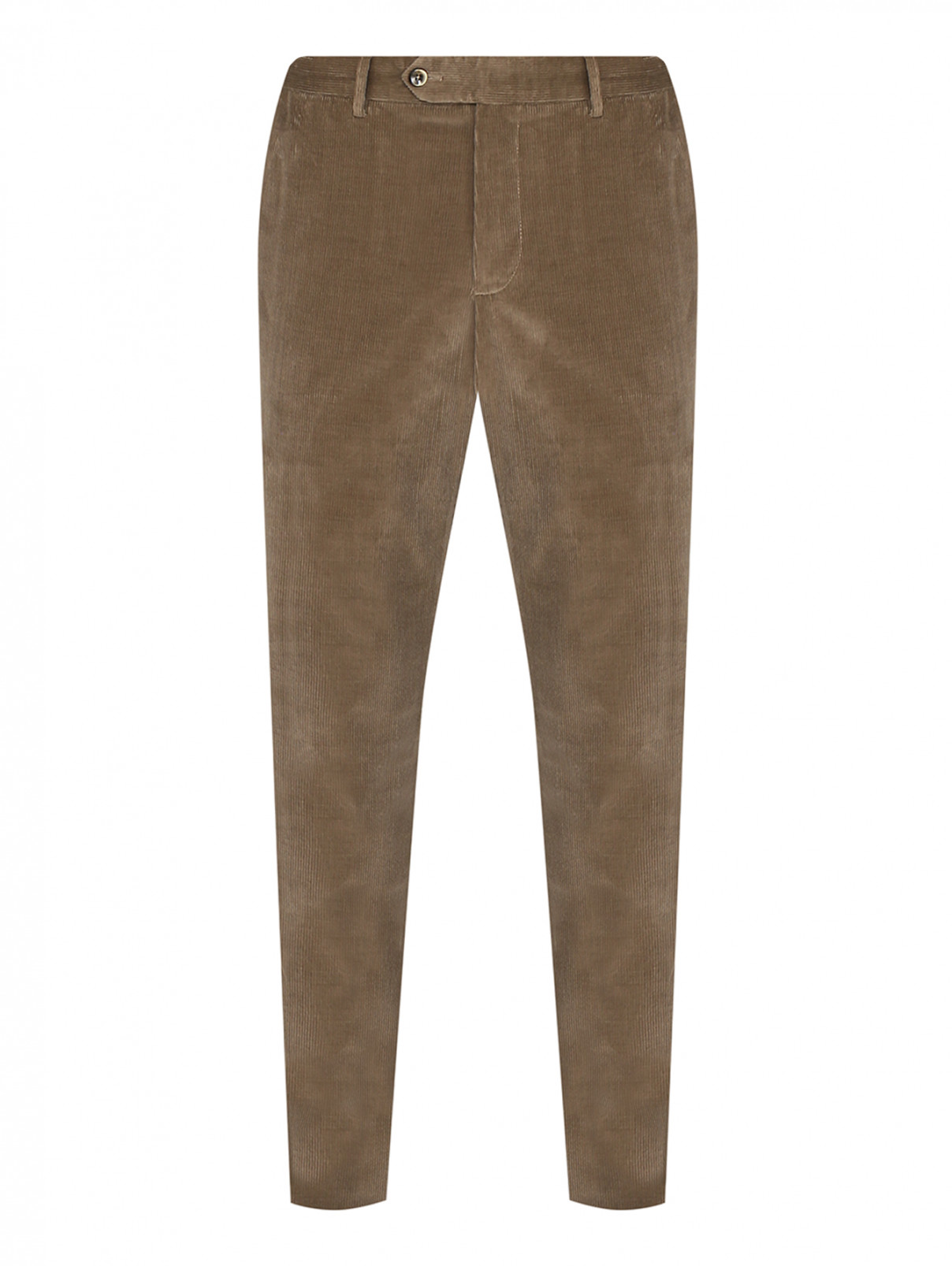 Вельветовые брюки с карманами PT Torino  –  Общий вид  – Цвет:  Зеленый