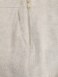 Расклешенные брюки из льна Max&Co  –  Деталь