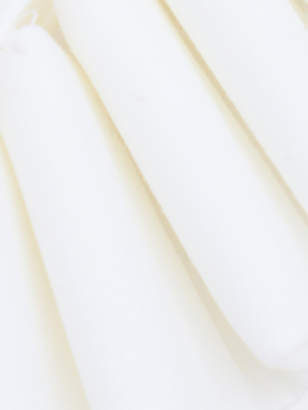 Воротник из текстиля на лентах MM6  –  Деталь  – Цвет:  Белый