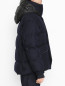 Куртка пуховая из шерсти с капюшоном Moncler  –  МодельВерхНиз2