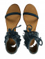 Босоножки с бахромой на шнуровке Etro  –  Обтравка4