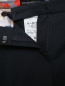 Укороченные брюки из шерсти Emporio Armani  –  Деталь