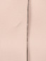 Укороченный жилет из шерсти с капюшоном Emporio Armani  –  Деталь