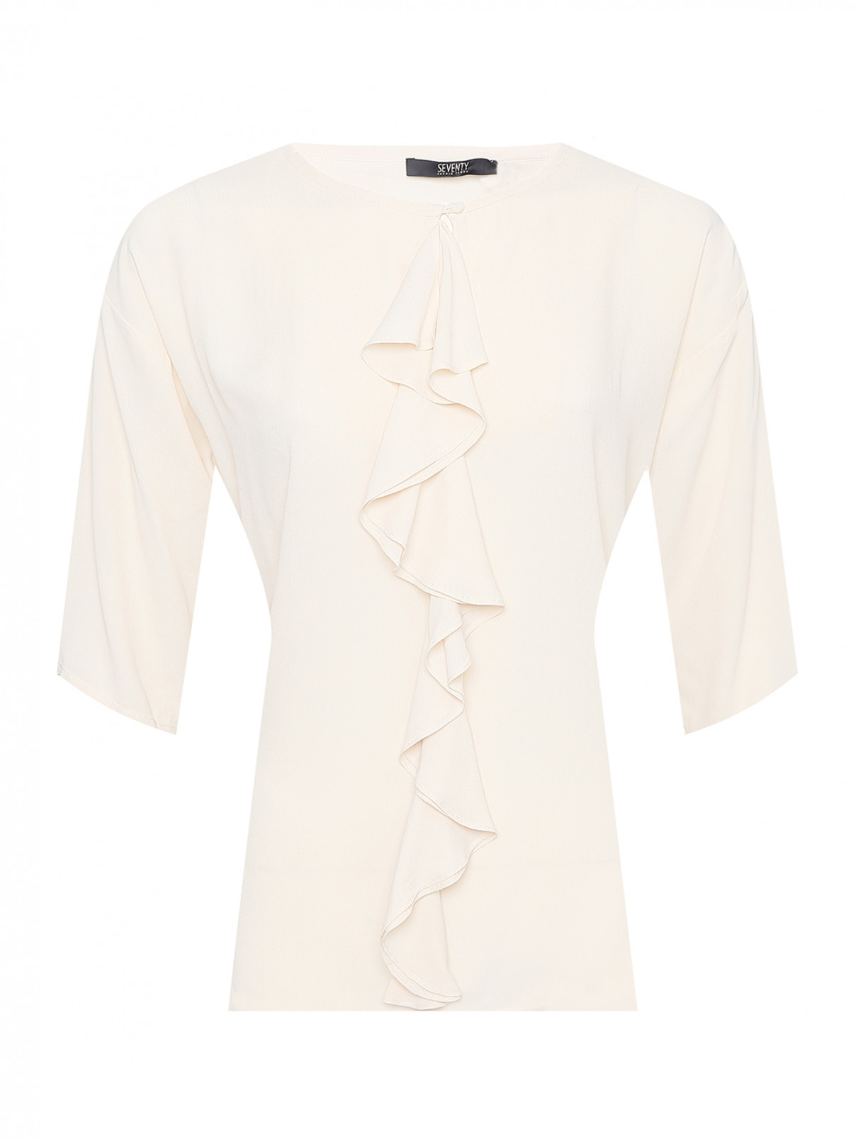 Блуза из вискозы с коротким рукавом Seventy  –  Общий вид