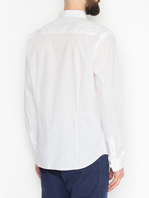 Рубашка из хлопка с вышивкой - МодельВерхНиз1