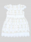 Платье из хлопка с вышивкой узором I Pinco Pallino  –  Обтравка1