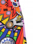 Трикотажные шорты с узором Moschino  –  Деталь
