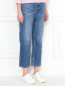 Укороченные джинсы прямого кроя Paige  –  МодельВерхНиз