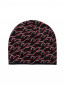 Комплект с узором, шапка и шарф Emporio Armani  –  Общий вид