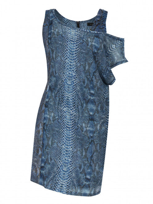 Платье футляр из шерсти и шелка с драпировкой  Barbara Bui - Общий вид
