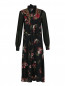 Платье из шерсти с цветочным узором Antonio Marras  –  Общий вид