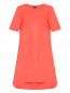 Платье из хлопка свободного кроя с короткими рукавами Brian Dales  –  Общий вид