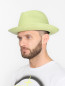Шляпа из соломы с лентой Borsalino  –  МодельОбщийВид