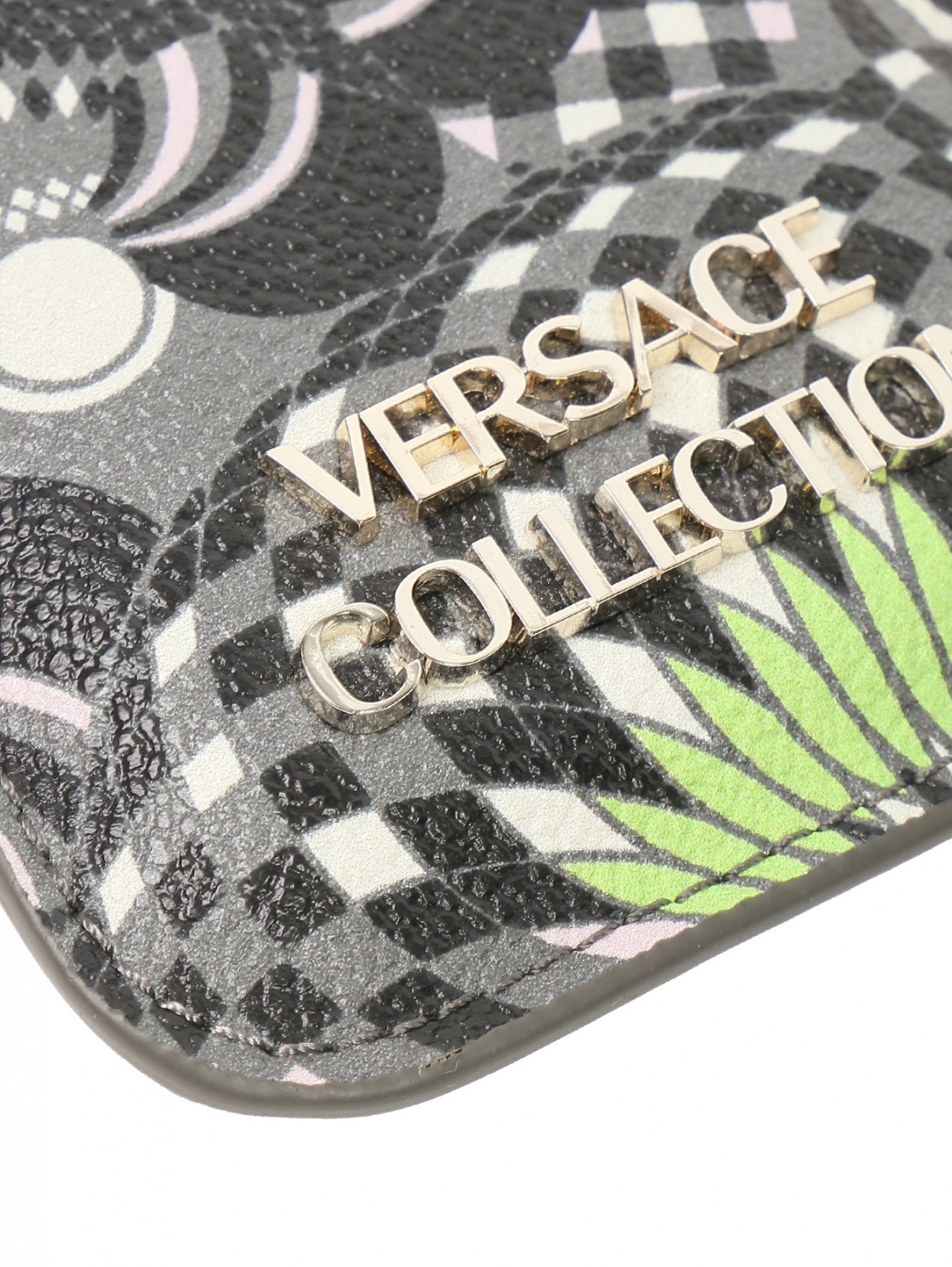 Чехол для IPhone 4 Versace Collection  –  Деталь  – Цвет:  Узор