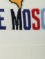 Джемпер мелкой вязки с узором Love Moschino  –  Деталь