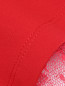 Трикотажное платье с декоративной вставкой из сетки Red Valentino  –  Деталь1
