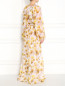 Платье-макси из шелка с цветочным узором Giambattista Valli  –  Модель Верх-Низ1