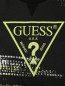 Свитшот из хлопка декорированный вышивкой Guess Kids  –  Деталь1