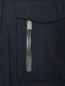 Однотонная ветровка с карманами Corneliani  –  Деталь