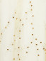 Платье А-силуэта с ажурным росшивом декорированное кристаллами Pamilla  –  Деталь