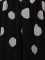 Блуза из шелка с узором свободного кроя Carolina Herrera  –  Деталь
