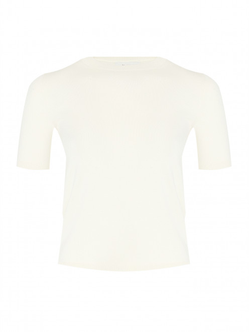 Джемпер однотонный из шелка и кашемира Max Mara - Общий вид