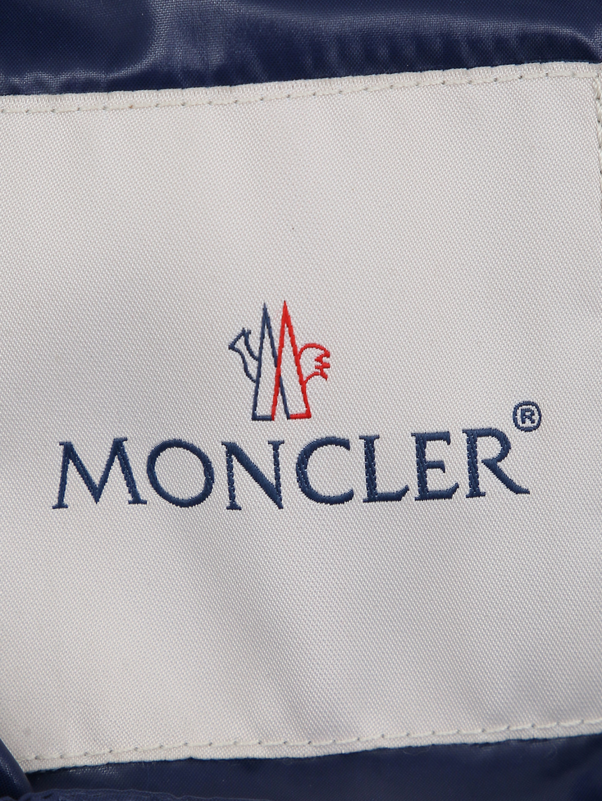 Утепленный полукомбинезон на лямках Moncler  –  Деталь2  – Цвет:  Синий