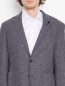 Однобортный пиджак с узором LARDINI  –  МодельОбщийВид1