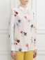 Блуза из шелка с цветочным узором Equipment  –  Модель Верх-Низ
