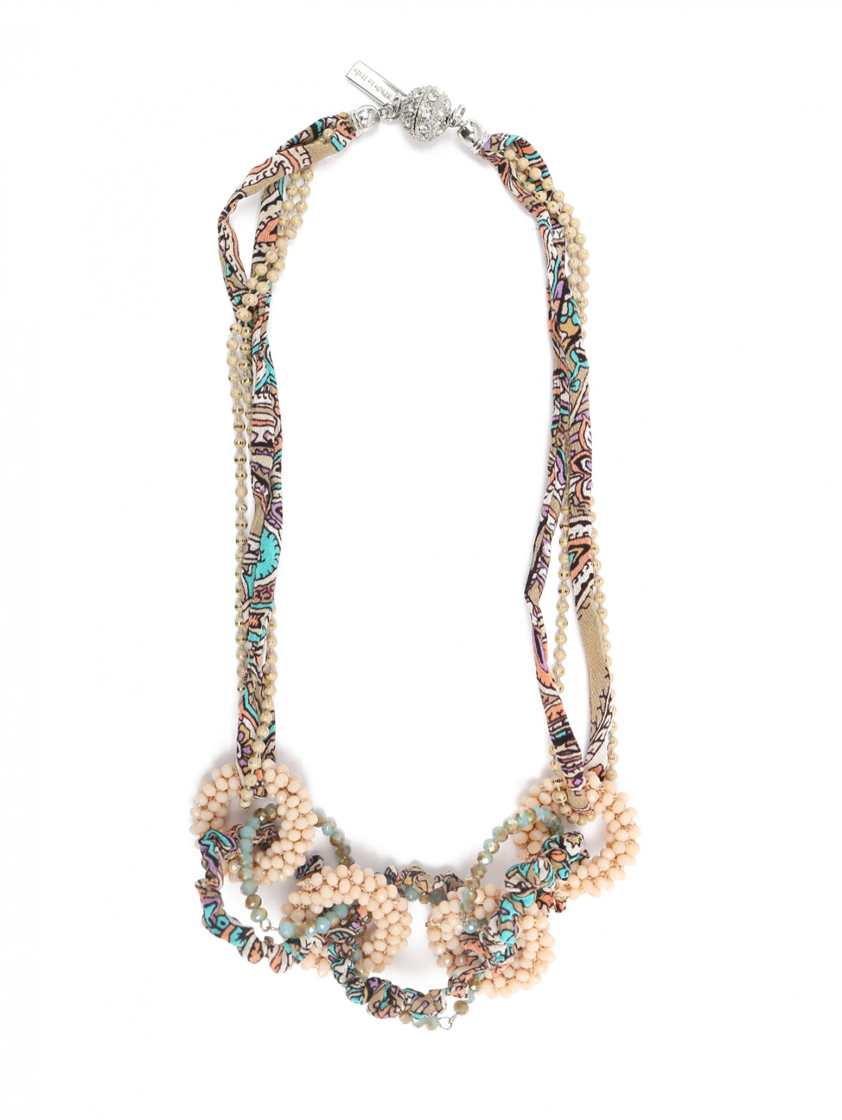 Ожерелье с узором "пейсли" Etro  –  Общий вид  – Цвет:  Узор