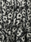 Платье-мини свободного фасона из хлопка с узором Kenzo  –  Деталь1