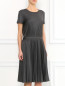 Плиссированное платье Moschino Cheap&Chic  –  Модель Верх-Низ