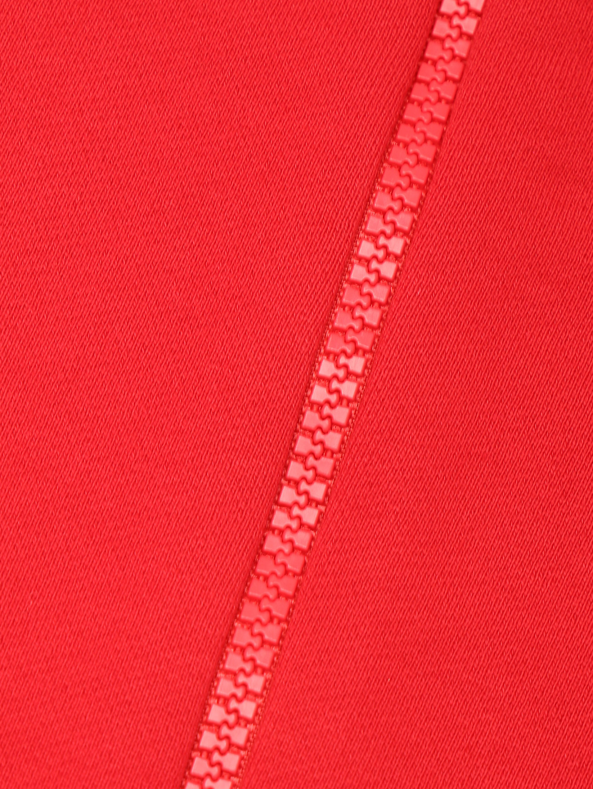 Хлопковая толстовка на молнии N21  –  Деталь  – Цвет:  Красный