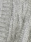 Кардиган крупной вязки с отделкой из меха-лисы Ermanno Scervino  –  Деталь