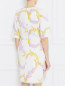 Платье-футляр с цветочным узором Giambattista Valli  –  Модель Верх-Низ1