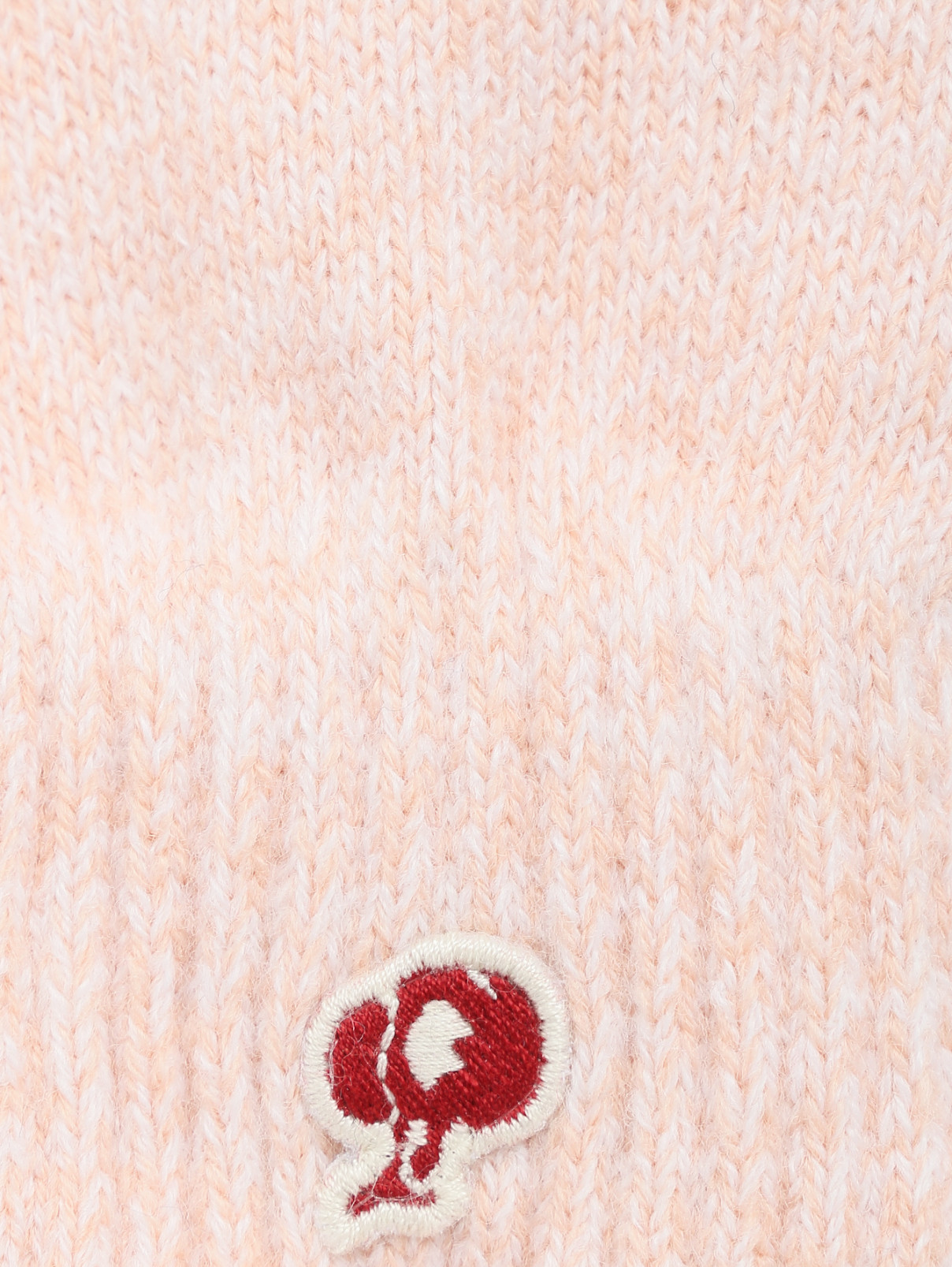 Перчатки из шерсти BOSCO  –  Деталь  – Цвет:  Оранжевый