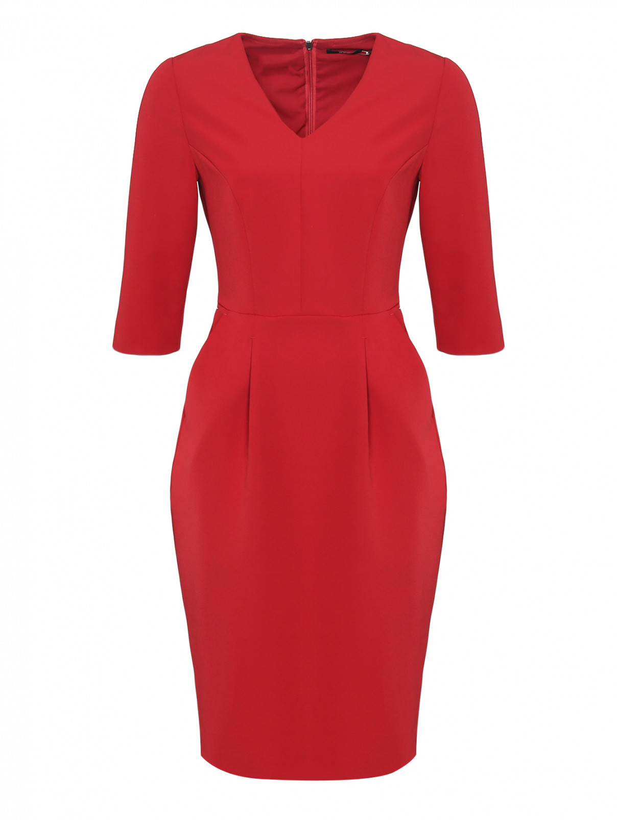Платье-футляр с рукавами 3/4 Joop  –  Общий вид  – Цвет:  Красный