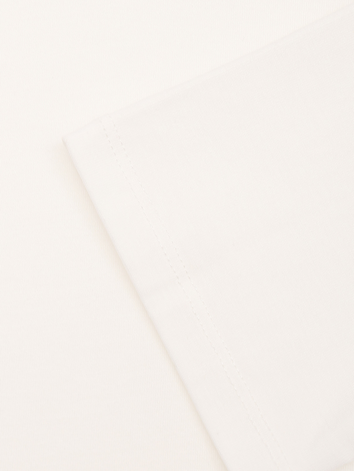 Блуза из смесового хлопка с V-образным вырезом Comma  –  Деталь1  – Цвет:  Белый