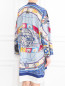 Платье из шелка с принтом Etro  –  МодельВерхНиз1