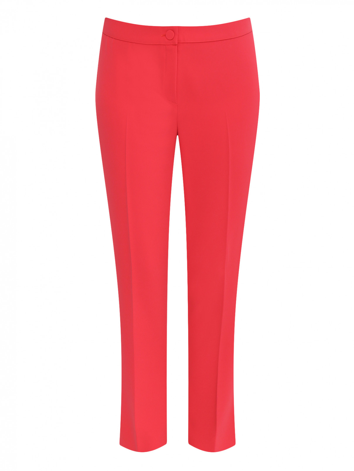 Укороченные брюки Marina Rinaldi  –  Общий вид  – Цвет:  Розовый