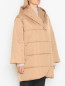 Куртка утепленная с капюшоном Marina Rinaldi  –  МодельВерхНиз