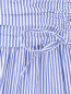 Платье-миди из хлопка и шелка с узором "полоска" Moschino Boutique  –  Деталь1